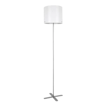 Rabalux - Lampa podłogowa 1xE27/40W/230V białe/srebrne