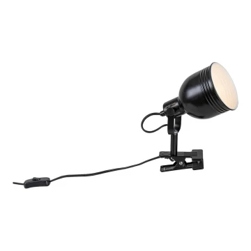 Rabalux - Lampa z klipsem 1xE14/25W/230V czarny