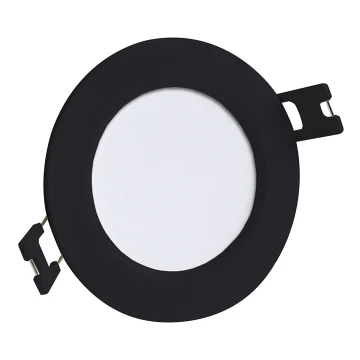Rabalux - LED Oprawa wpuszczana LED/3W/230V śr. 9 cm czarna