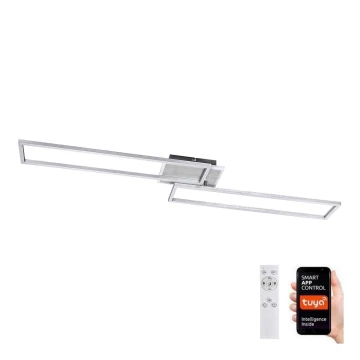 Rabalux - LED Plafon ściemnialny LED/40W/230V 2700-6500K Wi-Fi Tuya matowy chrom + pilot