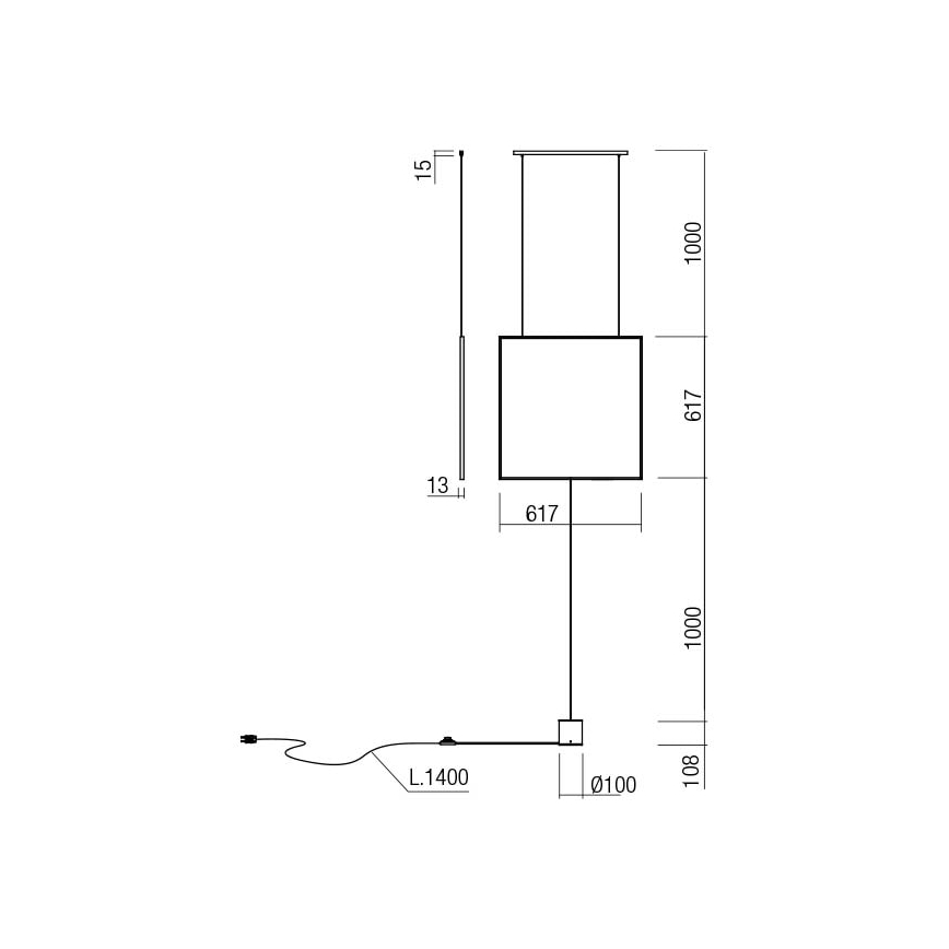 Redo 01-2134 - LED Lampa podłogowa SLICK LED/28W/230V czarna