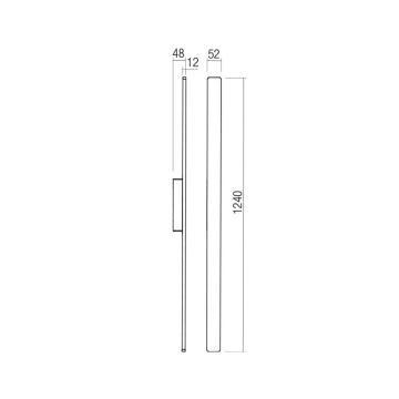 Redo 90430 - LED Kinkiet zewnętrzny REFLEXA LED/20W/230V 3000K IP54 biały