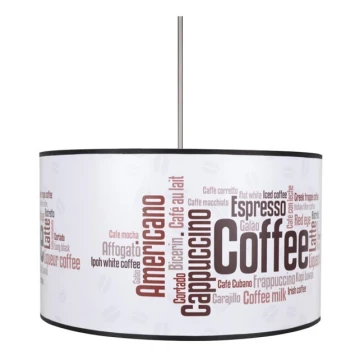 Sanneli 0107 - Lampa wisząca COFFEE 1xE27/60W/230V