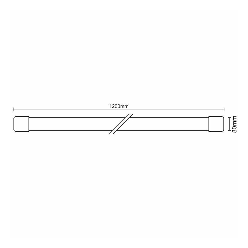 Ściemnialne oświetlenie podszafkowe LED LED/40W/230V 3000-6500K Wi-Fi Tuya IP40