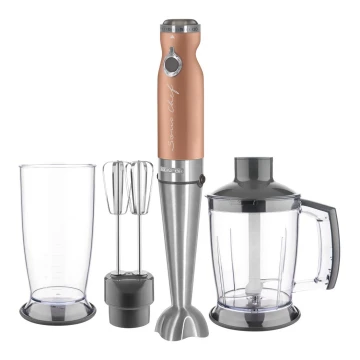 Sencor - Blender kijowy 4w1 1200W/230V stal nierdzewna/miedź