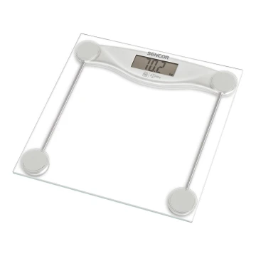 Sencor - Cyfrowa waga osobista z wyświetlaczem LCD 1xCR2032