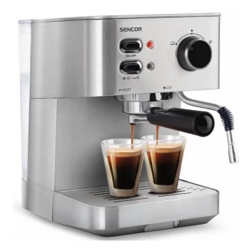 Sencor - Dźwigniowy ekspres do kawy espresso/cappuccino 1050W/230V