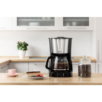 Sencor - Ekspres do kawy z kapaniem 1,25 l 1000W/230V