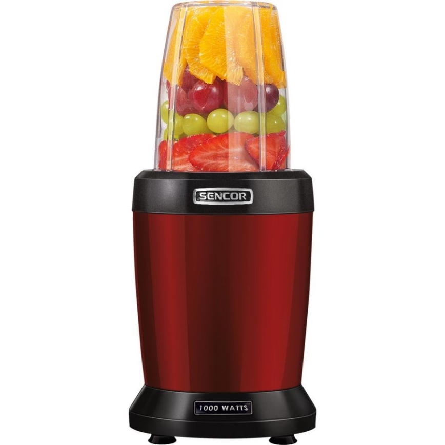 Sencor - Smoothie mikser nutri 1000W/230V czerwony