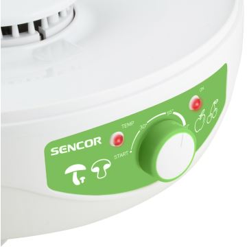 Sencor - Suszarka do owoców z termoregulacją 250W/230V