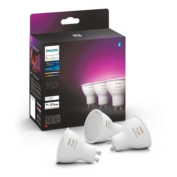 SET 3x LED Ściemniana żarówka Philips Hue White And Color Ambiance GU10/5W/230V 2000-6500K