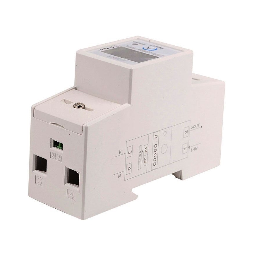 Single-phase electricity meter for DIN rail DDS015