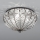 SIRU - Lampa sufitowa SAN TOMÀ 3xE14/40W/230V przezroczysta/chrom szkło weneckie