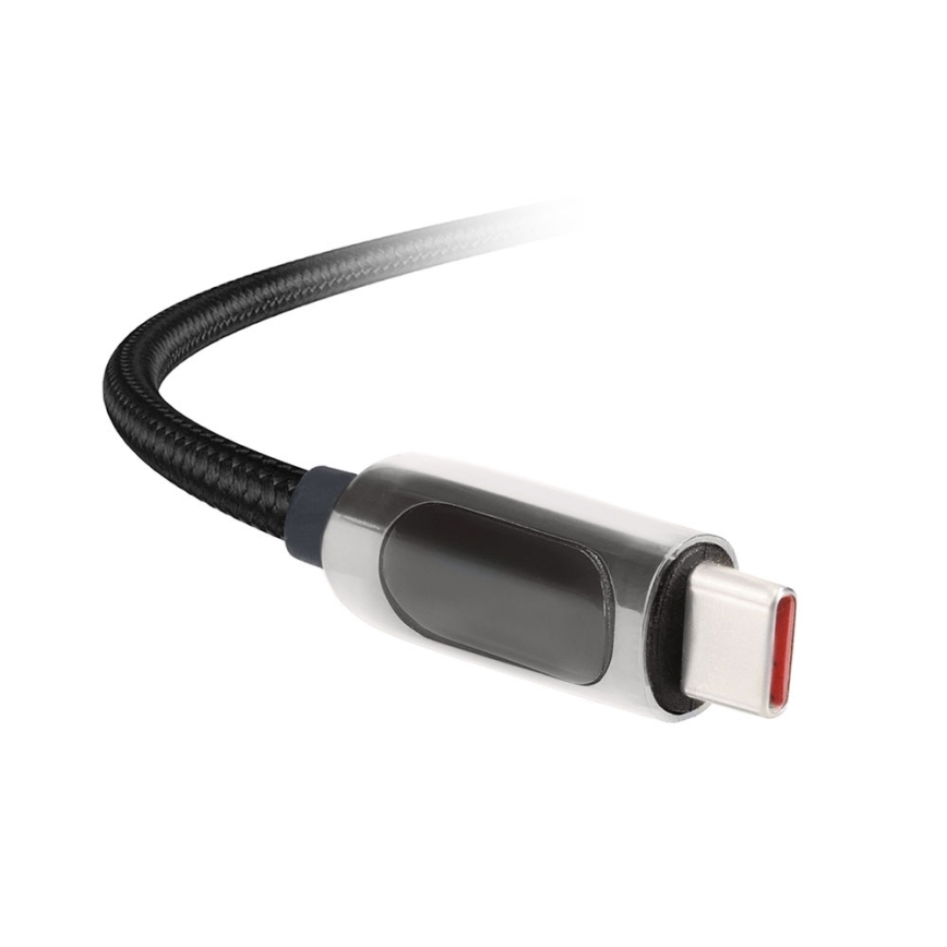 USB-C kabel z wyświetlaczem 100W 2m