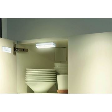 ZESTAW 2x LED Oświetlenie szafy LED/0,5W/2xAAA