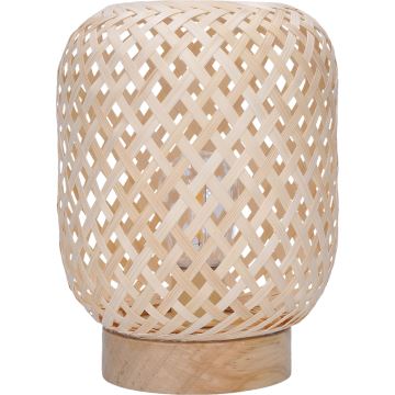 LED Dekoracyjna lampa stołowa LED/2xAAA rattan