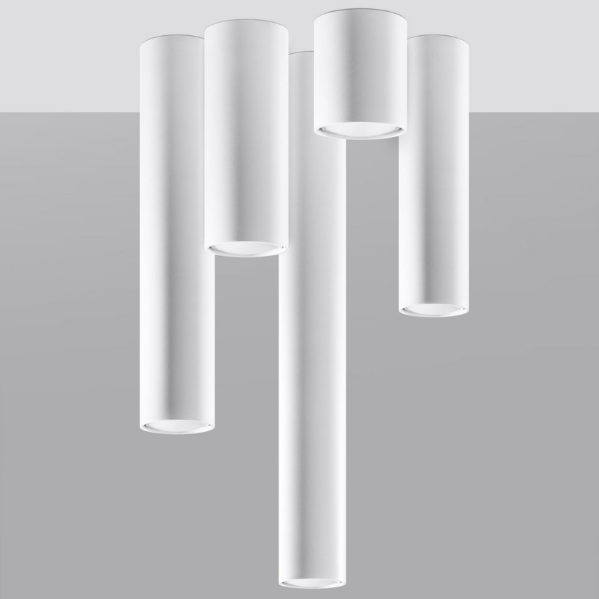Oświetlenie punktowe LAGOS 1xGU10/40W/230V 20 cm biały