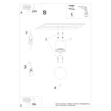 Oświetlenie punktowe BOOMO 1xG9/8W/230V buk