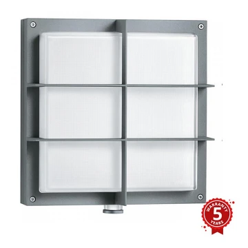 STEINEL 053031 - LED Kinkiet zewnętrzny z czujnikiem L691 LED/9W/230V 3000K IP44