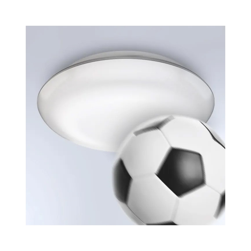 STEINEL 057589-LED Zewnętrzna lampa sufitowa z czujnikiem QUATTRO LED/14W/230V IP54 4000K