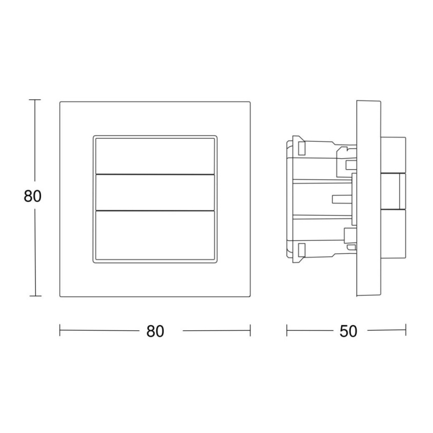 Steinel 059460 - Czujnik ruchu HF 180 KNX biały