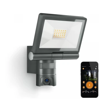 Steinel 065294 - LED Naświetlacz z czujnikiem i kamerą LED/21W/230V IP44