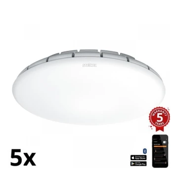 Steinel 079727 - ZESTAW 5x LED Plafon z czujnikiem RS PRO S30 SC LED/25,7W/230V 3000K