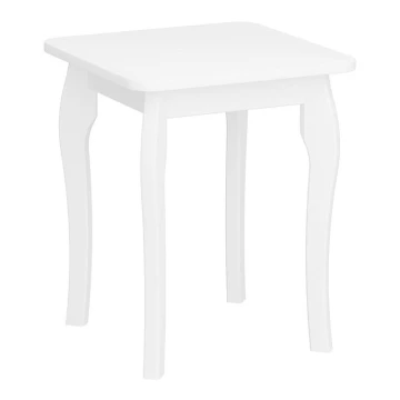 Stół składany BAROQUE 45,6x39 cm biały