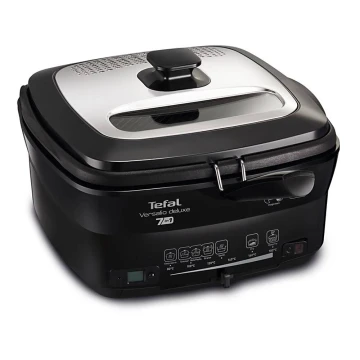 Tefal - Frytkownica 2 l VERSALION DE LUXE 7w1 1600W/230V czarna