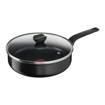 Tefal - Głęboka patelnia z pokrywką SIMPLY CLEAN 24 cm