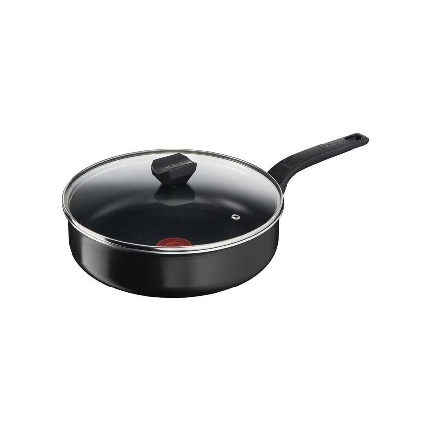 Tefal - Głęboka patelnia z pokrywką SIMPLY CLEAN 24 cm