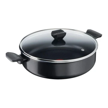 Tefal - Niski garnek z pokrywką SIMPLY CLEAN 28 cm