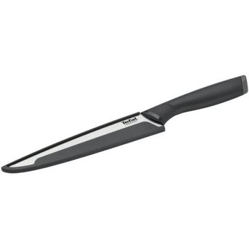 Tefal - Nóż do rzeźbienia ze stali nierdzewnej COMFORT 20 cm chrom/czarny