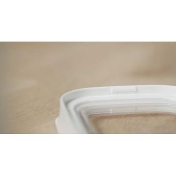 Tefal - Pojemnik na jedzenie 0,38 l OPTIMA biała +/przezroczysty