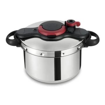 Tefal - Szybkowar 6 l CLIPSO MINUT EASY stal nierdzewna