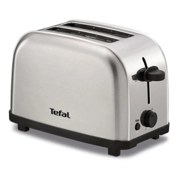 Tefal - Toster z dwoma otworami ULTRA MINI 700W/230V chrom