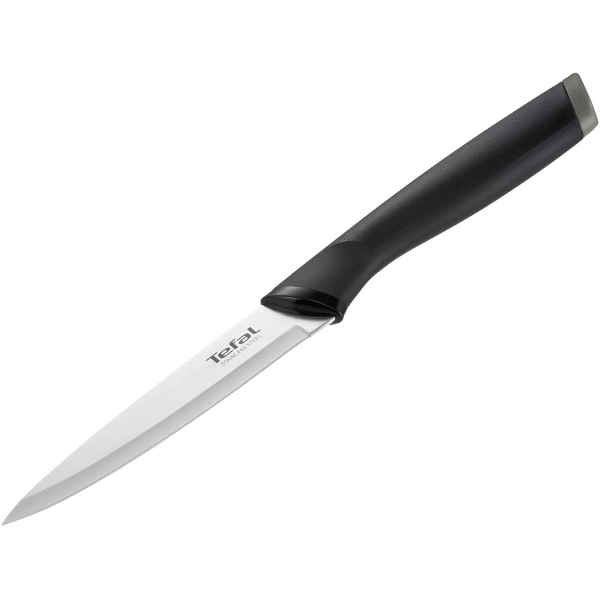 Tefal - Uniwersalny nóż ze stali nierdzewnej COMFORT 12 cm chrom/czarny