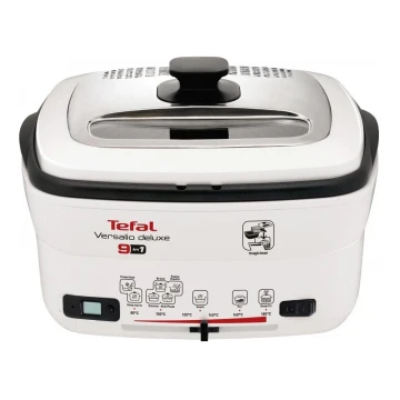 Tefal - Wielofunkcyjna frytura 9v1 VERSALIO DE LUXE 1600W/230V 2 l biały