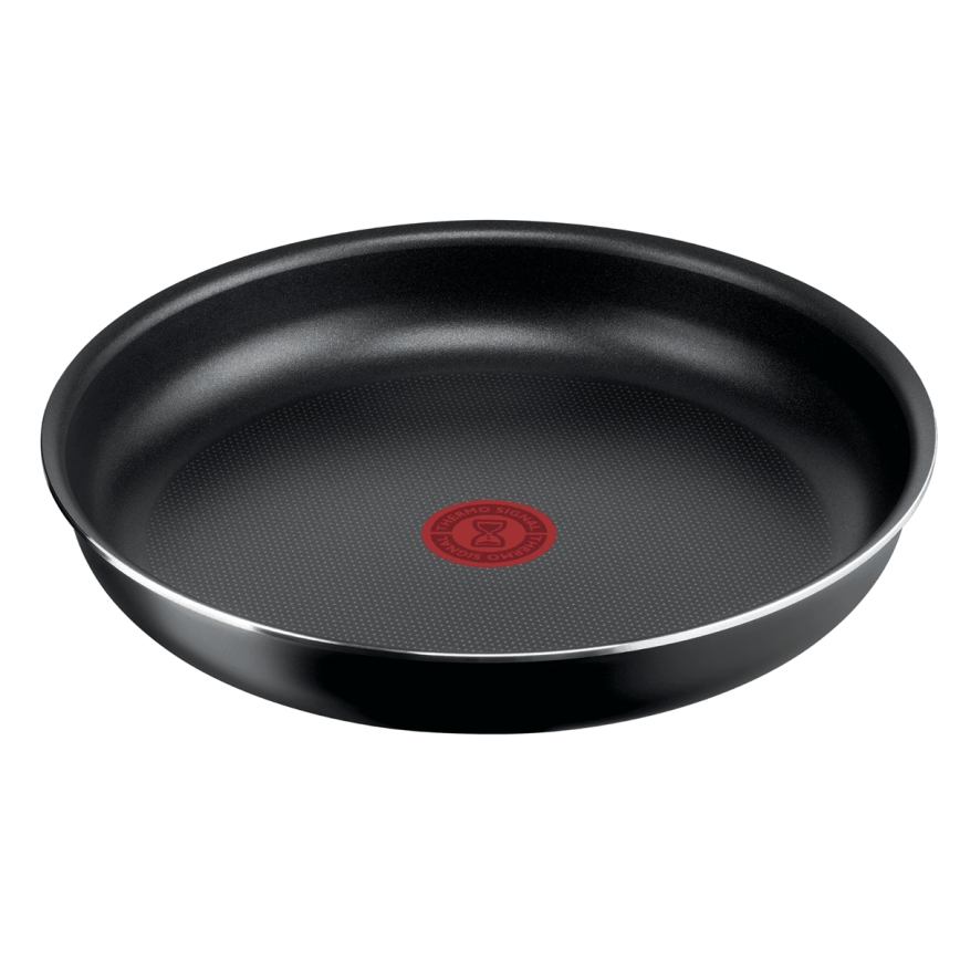 Tefal - Zestaw naczyń kuchennych 13 szt INGENIO EASY COOK & CLEAN BLACK