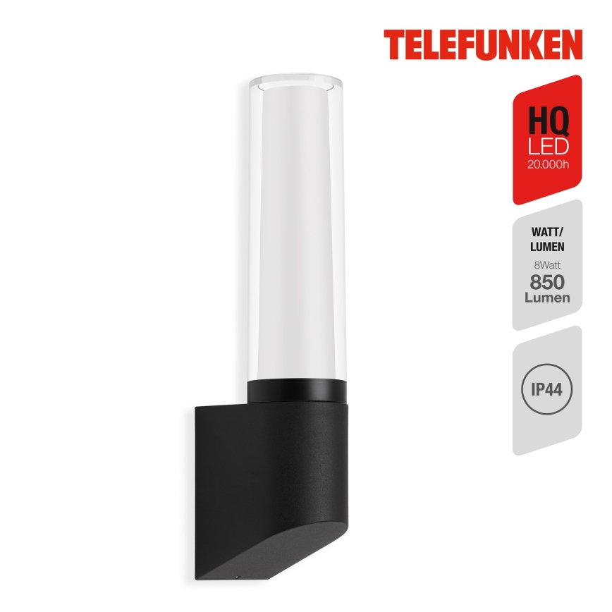 Telefunken 311305TF - LED Kinkiet zewnętrzny LED/8W/230V IP44