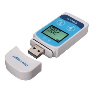 Termometr z zapisem USB IP67