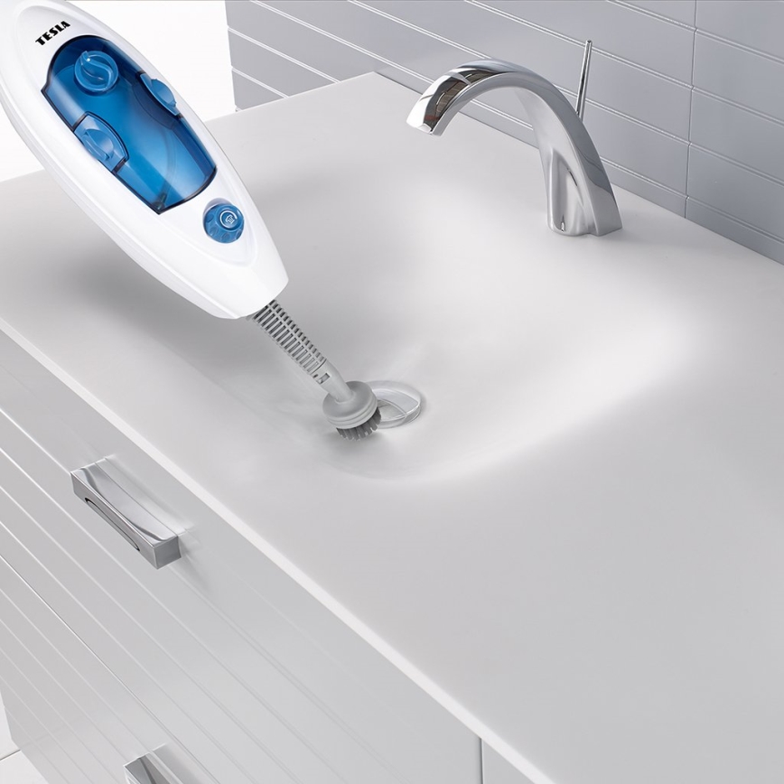 TESLA Electronics SteamPower - Mop parowy z pojemnikiem na detergent 2w1 1300W/230V