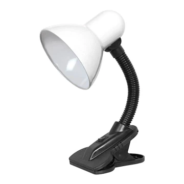 Top Light - Lampa z klipsem 1xE27/60W/230V biała