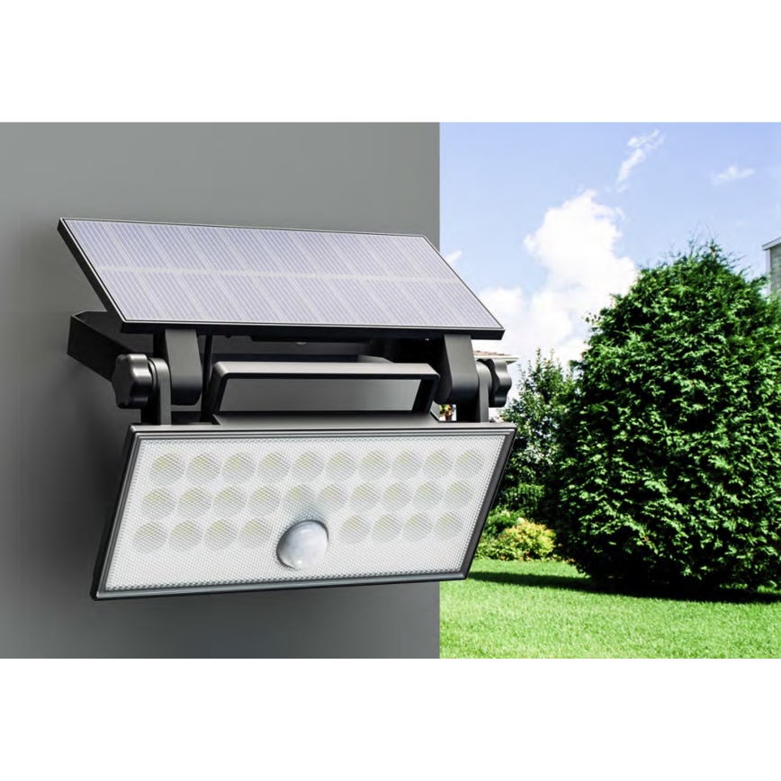 Top Light - LED Reflektor ścienny solarny HELEON PRO LED/8W/3,7V IP65 4000K