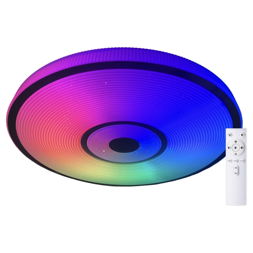 Top Light - LED RGB Plafon ściemnialny RAINBOW LED/24W/230V okrągły + pilot zdalnego sterowania