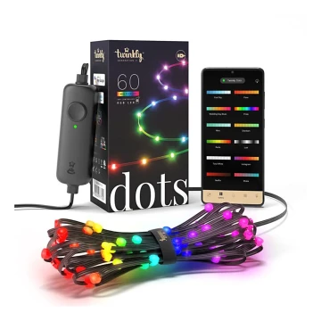 Twinkly - LED RGB Taśma ściemnialna DOTS 60xLED 3 m Wi-Fi USB