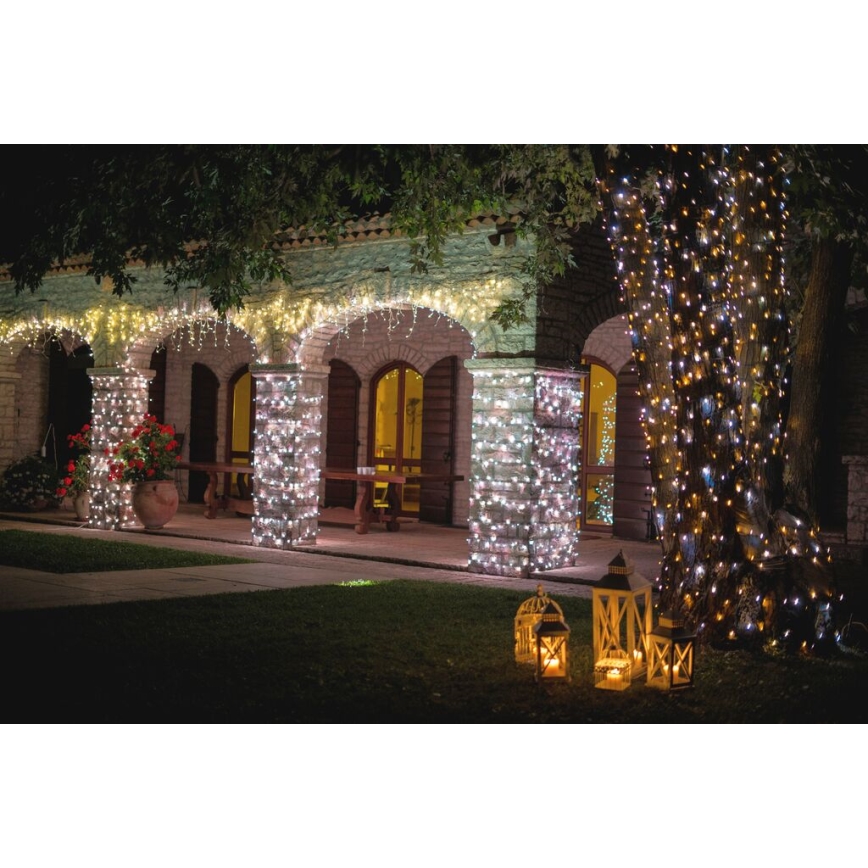 Twinkly - LED Ściemnialny zewnętrzny łańcuch bożonarodzeniowy STRINGS 250xLED 23,5m IP44 Wi-Fi