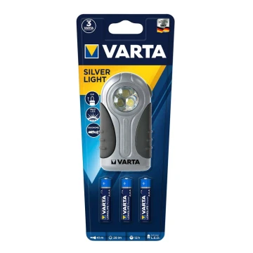 Varta 16647101421 - LED Latarka ręczna SILVER LIGHT LED/3xAAA