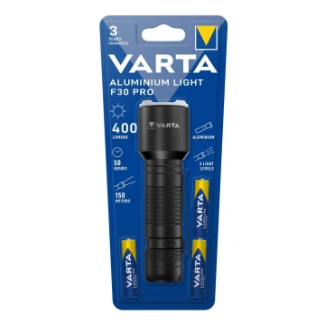 Varta 17608101421 - LED Latarka ALUMINIUM LIGHT LED/3xAAA