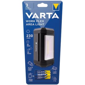 Varta 17648101421 - LED Przenośna latarka WORK FLEX AREA LIGHT LED/3xAA IP54